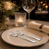 Berglander Dinner Forks Set of 12, 7.6 Inch Stainless Steel Salad & Dessert Forks, Mirror Polished Flatware for Home, Kitchen, Restaurant, Hotel & Party