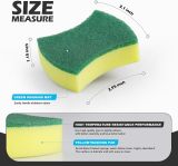 LooCook Kitchen Cleaning Sponges,24 Pack Eco Non-Scratch for Dish,Scrub Sponges