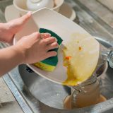 LooCook Kitchen Cleaning Sponges,24 Pack Eco Non-Scratch for Dish,Scrub Sponges