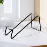 LooCook Countertop Wine Rack, 2 Pcs Wine Bottle Holder, Metal Small Wine Rack, Tabletop Wine Storage Stand for Cabinet, Pantry, Bar