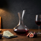 LooCook Wine Decanter Carafe, Hand Blown Glass Red Wine Gift Set For Men