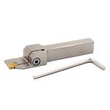 ReaNea ndustrial Tools 3/8'' by 1/2'' Heavy Duty Indexable Grooving/Parting Holder with a Gtn-2 Tin Coated Carbide Insert