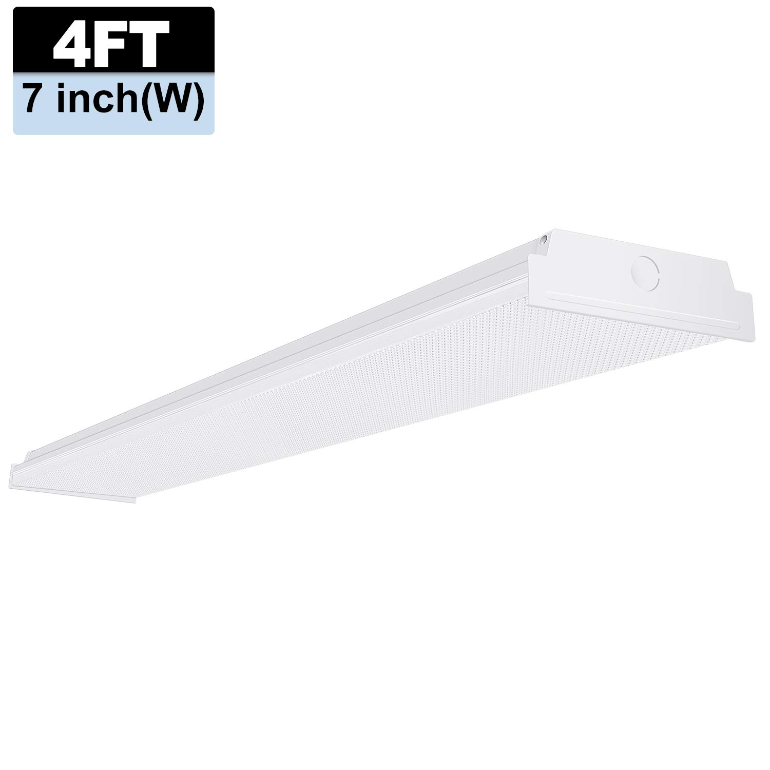 AntLux 4ft LED Garage Shop Lights LED Wraparound Light Fixture