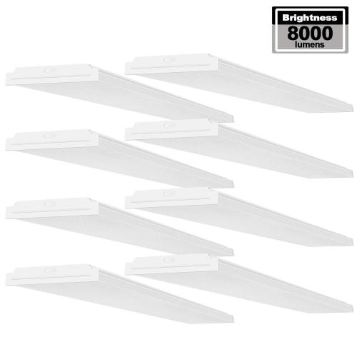 Antlux Led Office Ceiling Lights 4ft Led Wraparound Fixture 72w