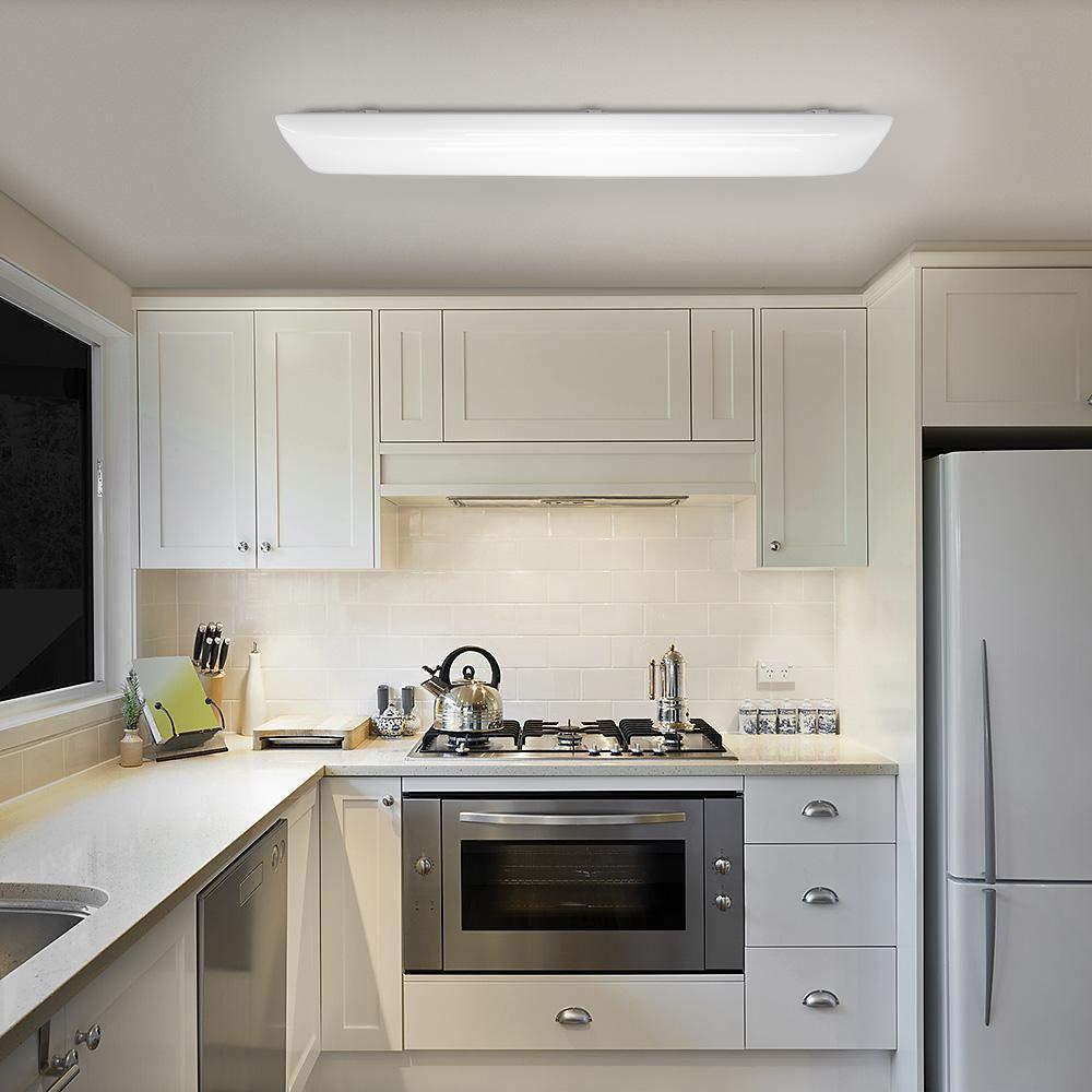 AntLux 4FT LED Flush Mount Puff Lights Integrated Ceiling Light Fixture