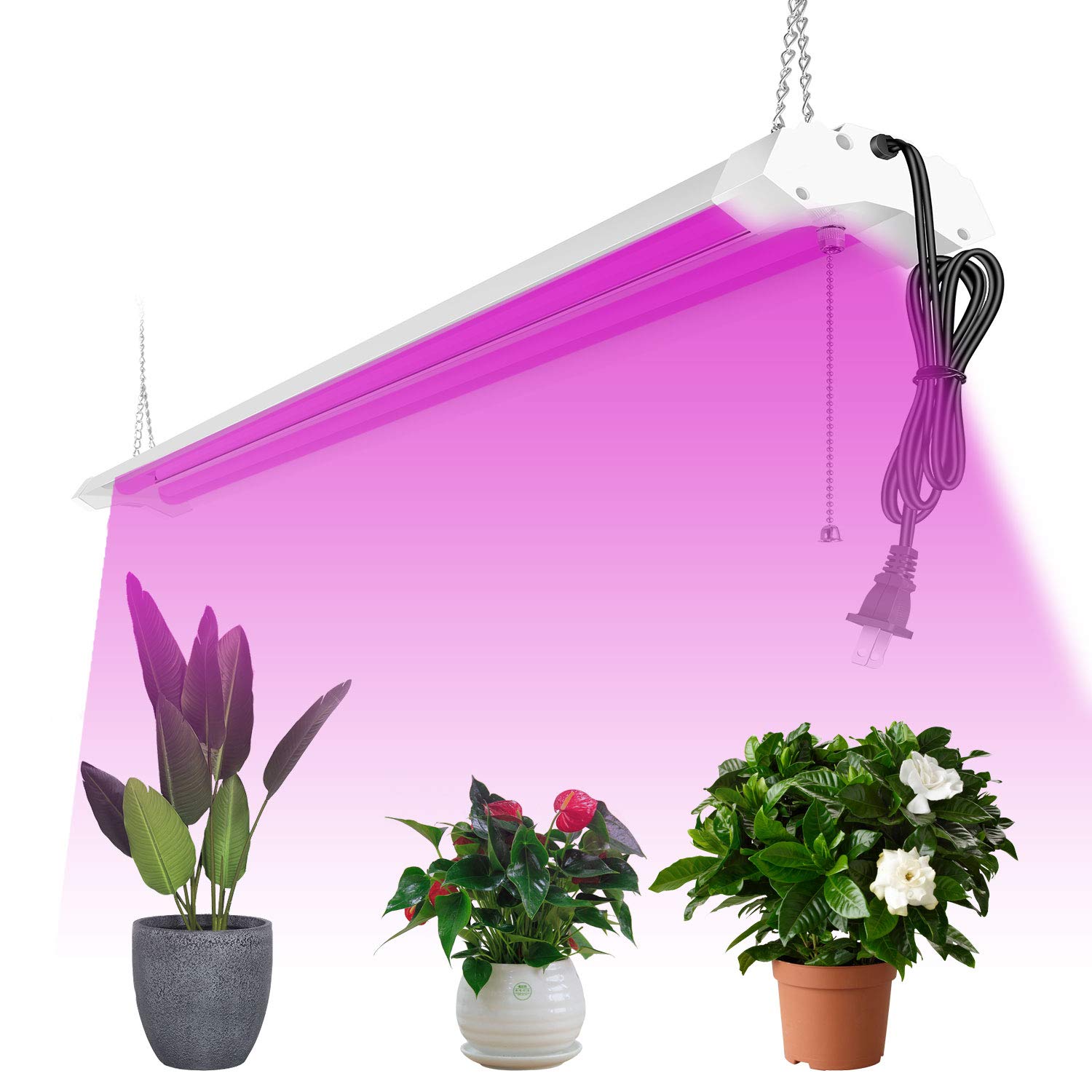 50W Full Spectrum LED Plant Grow Light Lamps for Indoor Seedling Flower Growth 