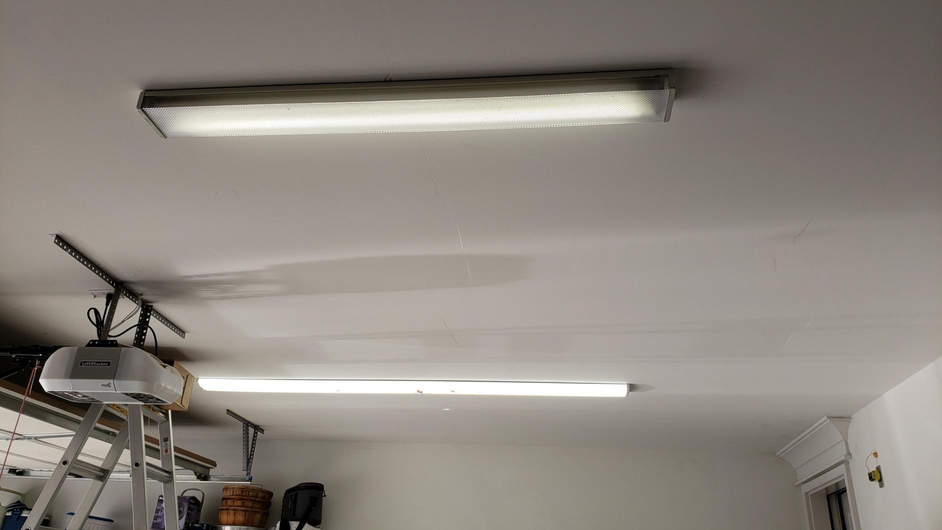 Reviews AntLux 8FT LED Garage Shop Lights 110W Ultra Slim LED Strip