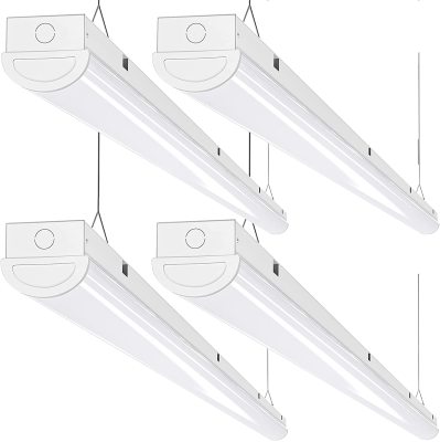 8 Foot LED Shop Lights Surface Mount Garage Ceiling Light Fixtures - Antlux