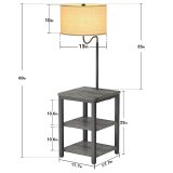 antlux floor lamp with side table