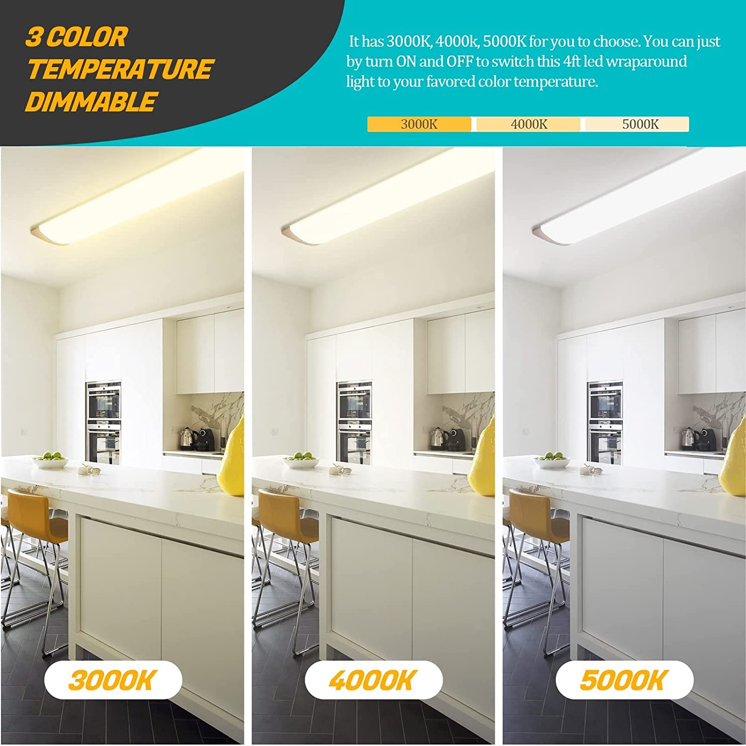 5000k kitchen light