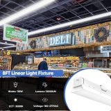 led 8ft linear light fixture