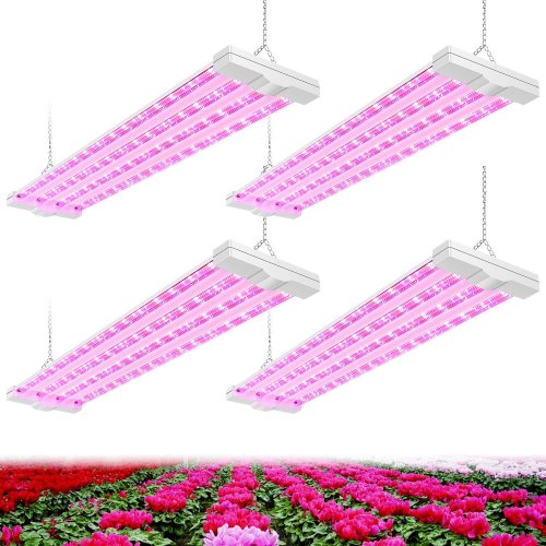 Antlux 4ft Led Grow Light 80w Full Spectrum Integrated
