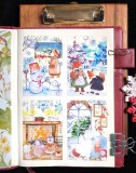 【木蝉司】シール 下雪的日子里