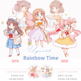 再販【Upward】マスキングテープ rainbow time