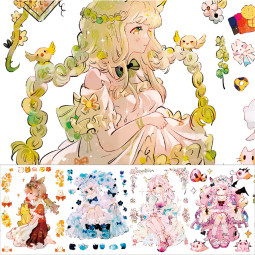 6月上発送【新七天】マスキングテープ 春樱奶冻 pet