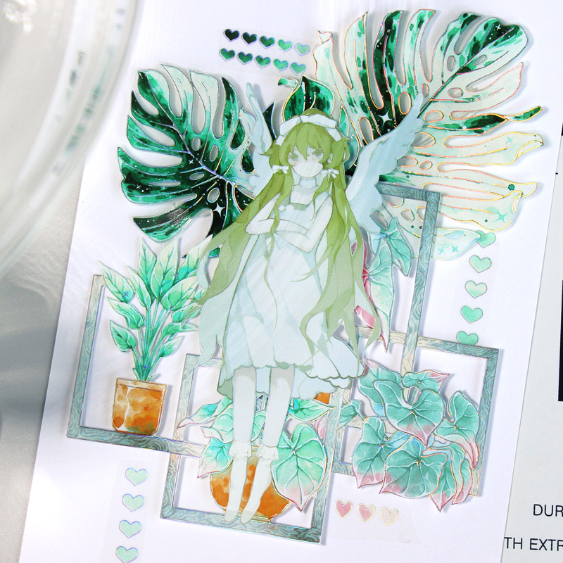 MOODTAPE】マスキングテープ 沁夏天使 pet 10m