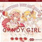 【浮光】マスキングテープ candy girl pet
