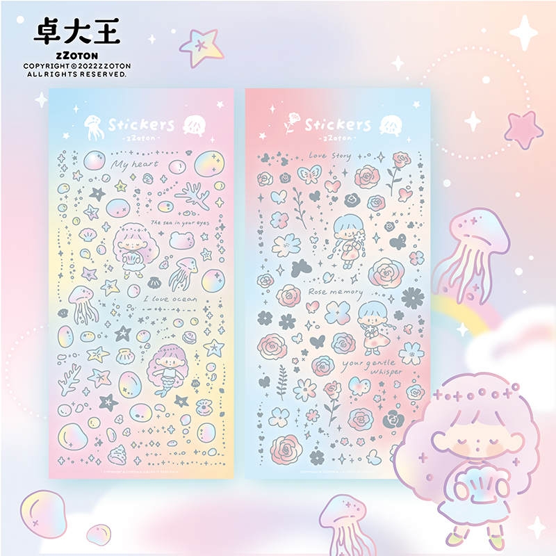 【全67枚】 molinta 卓大王 シール Molinta Sticker Pack, Department Store | 卓大王貼紙包, 阿卓