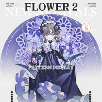 6月下発送【新七天】マスキングテープ flower2