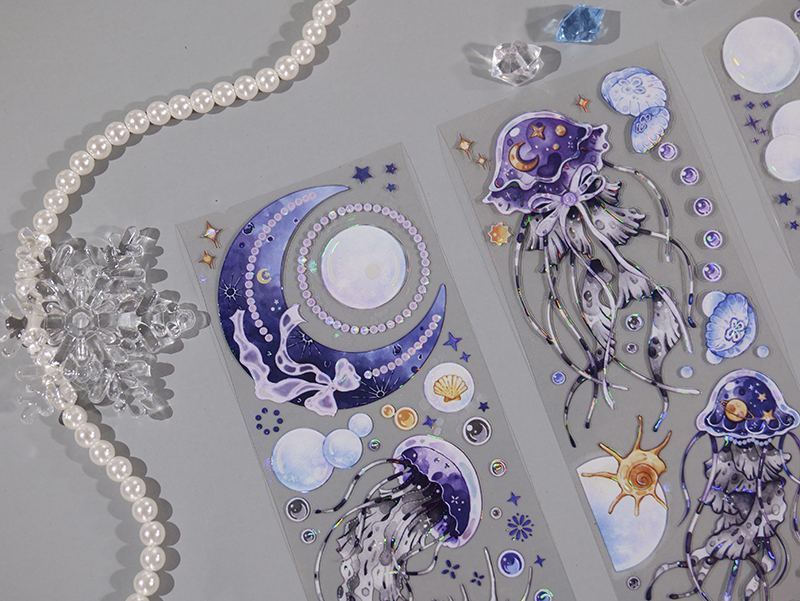 贝壳光 6cm×5m 枫叶 海外マスキングテープ 贝壳光 6cm×5m 枫叶 海外マスキングテープ