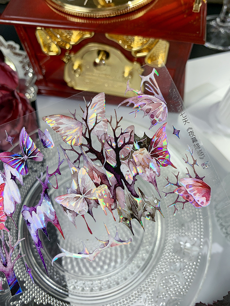 4299 虹光 6cm×10m 星月守望 海外マスキングテープ 4299 虹光 6cm×10m 星月守望 海外マスキングテープ