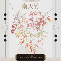 10月末発送【新七天】マスキングテープ 南天竹 pet