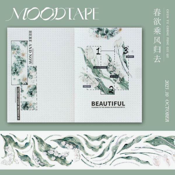 【MOODTAPE】マステ 春欲乘风归去