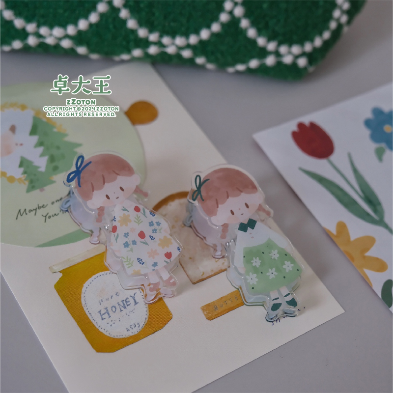 6月下発送【molinta】クリップ molinta 滴胶夹子