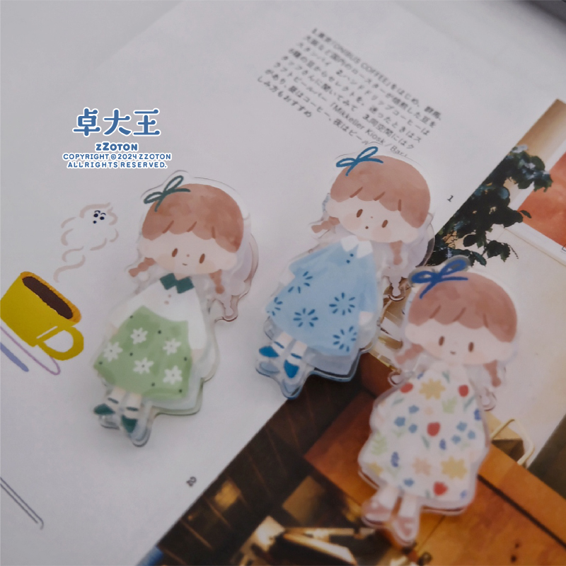 6月下発送【molinta】クリップ molinta 滴胶夹子