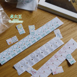 6月下発送【molinta】シール molinta 标签贴纸卷
