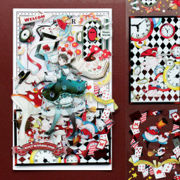 【MOODTAPE】マスキングテープ 爱丽丝冒险兔 pet