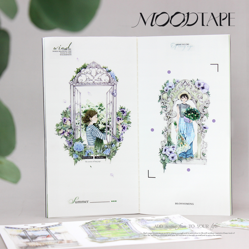 ✩のこり２✩J455＃乐园(贝壳光)new切り売り海外人物マステ女の子 ✩のこり2✩J455＃乐园(贝壳光)new切り売り海外人物マステ女の子