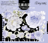 【Likey】マスキングテープ 花薰夜露 贝壳光
