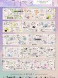 【壹洱】マステ 【光斑】轻复古手帐