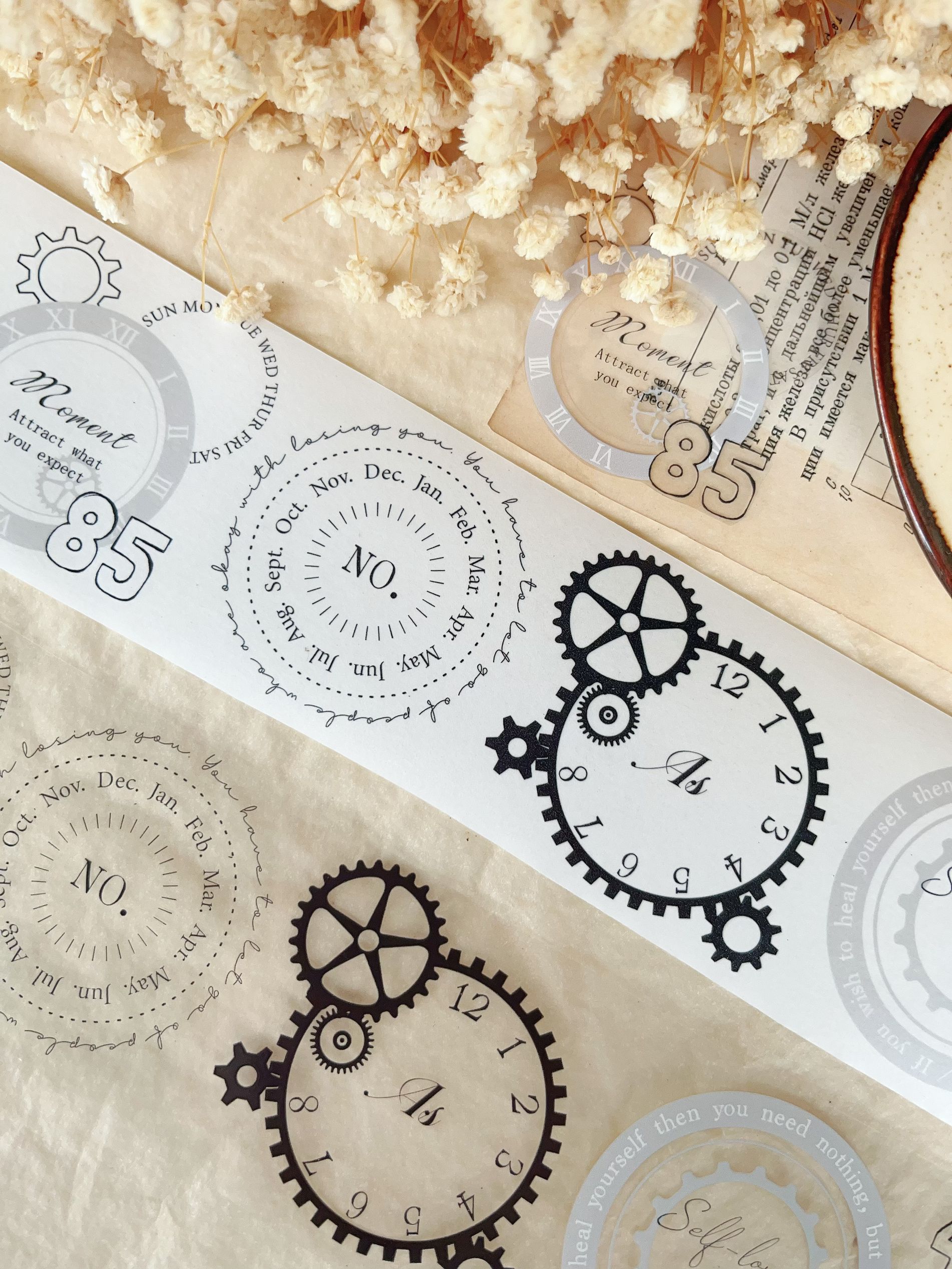 ⑤♡海外マステ♡ 壹洱原创 さん 晕染集（和紙） ⑤♡海外マステ♡ 壹洱原创 さん 晕染集（和紙）