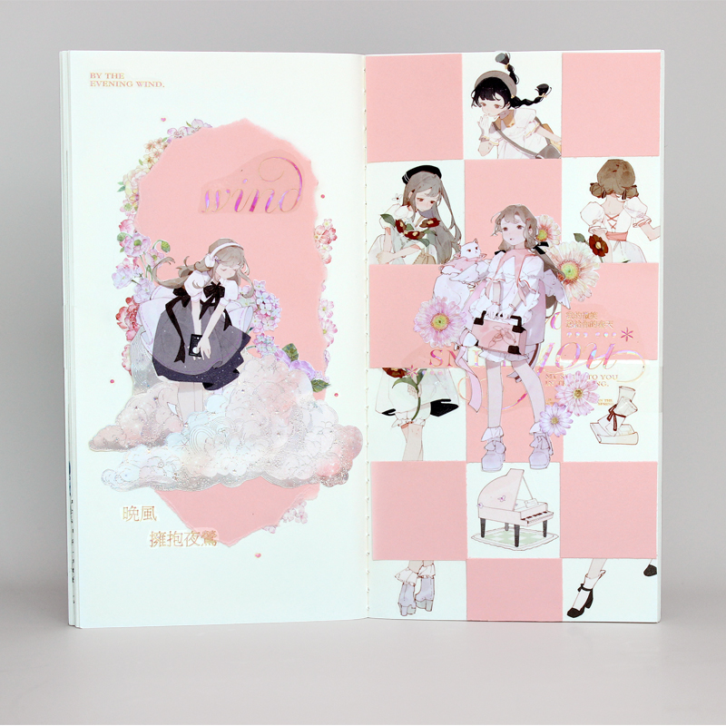 J1490＃森林小仙(PET)MOODTAPE切り売り海外人物マステ女の子 【公式通販】