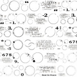 3月下発送【小花】マスキングテープ maskingtape 圈圈圆圆