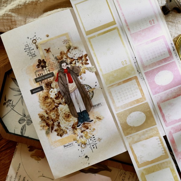 4月発送【壹洱】マステ maskingtape 边框集