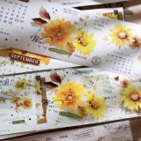 4月発送【壹洱】マステ maskingtape 向日葵