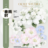 【新七天】マスキングテープ 春雨时