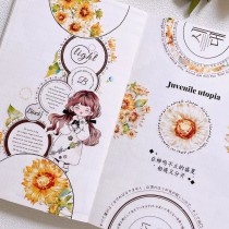 7.2〆【醒醒】マステ maskingtape  圈圈圆圆基础框框