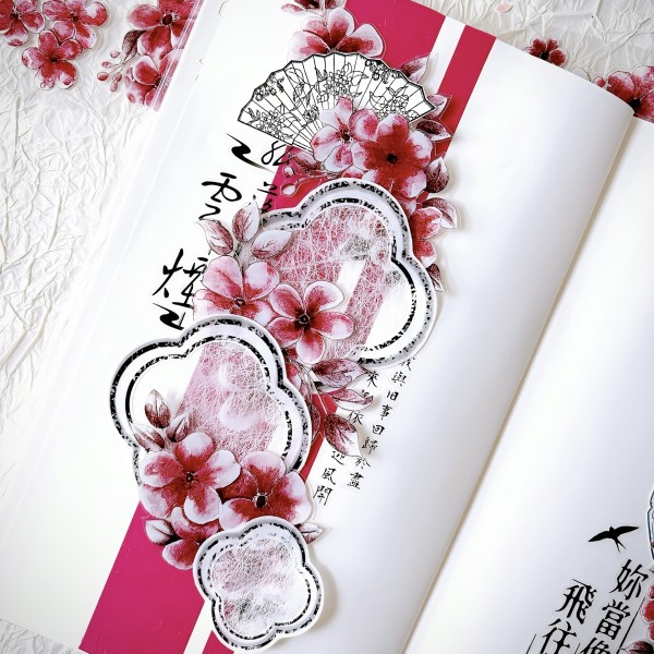 2.18〆【繁花】マスキングテープ maskingtape 妃云花