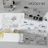 6月下発送【moodtape】スタンプ stamp 半页心情 斑驳几何