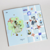 6月下発送【moodtape】マステ maskingtape 阳光下的花朵朵