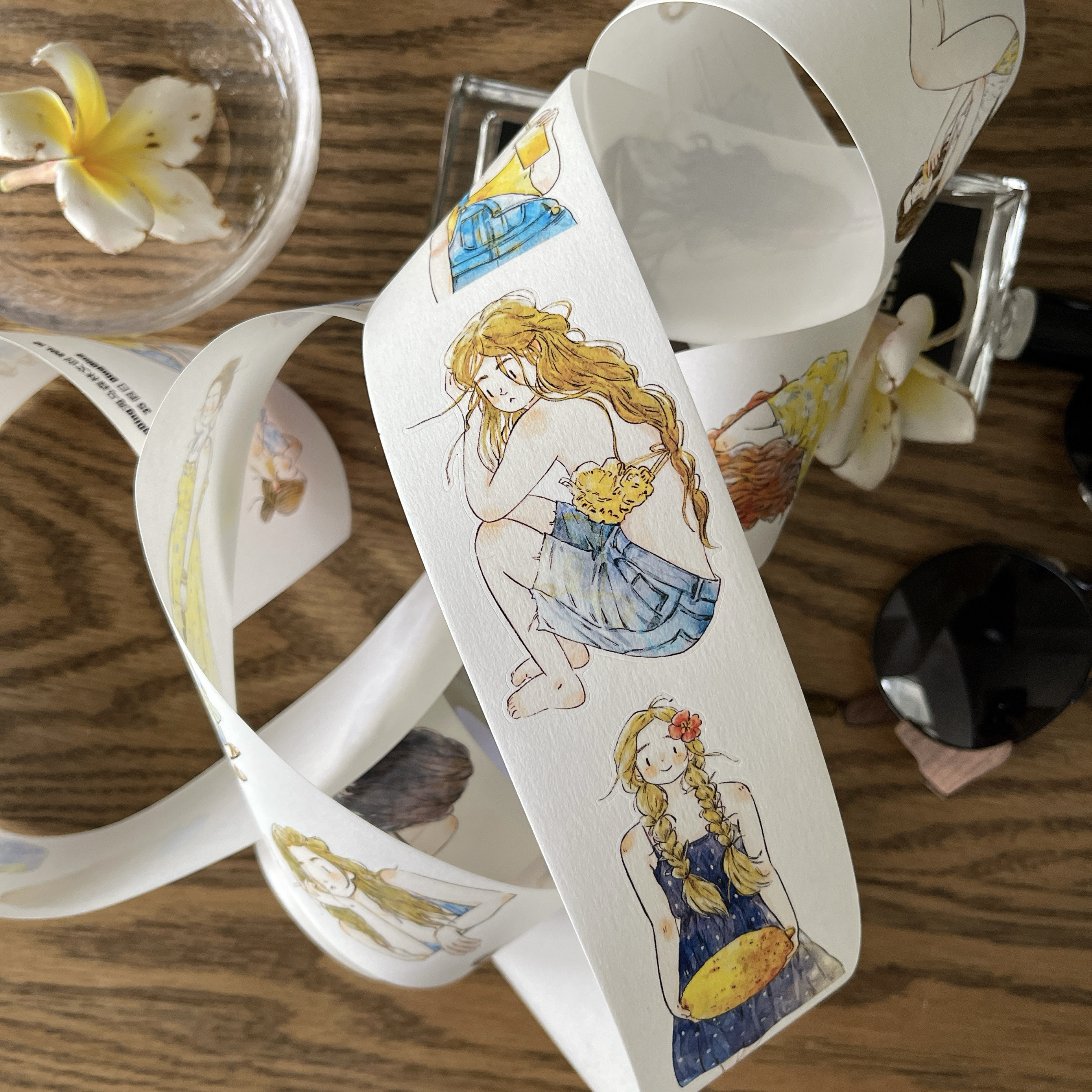 6.18〆 6月下発送【Dingding】マステ maskingtape 35#假日