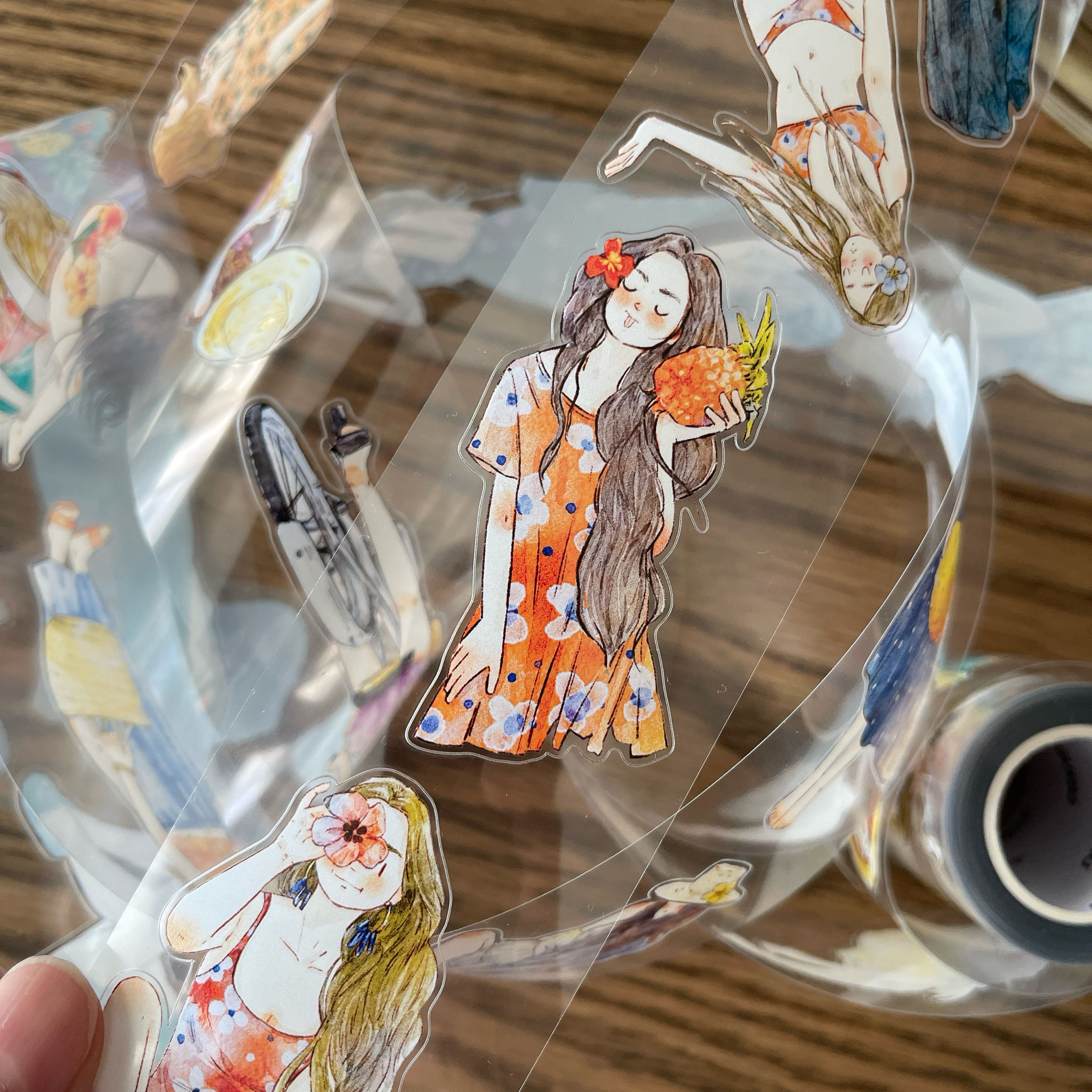 6.18〆 6月下発送【Dingding】マステ maskingtape 35#假日