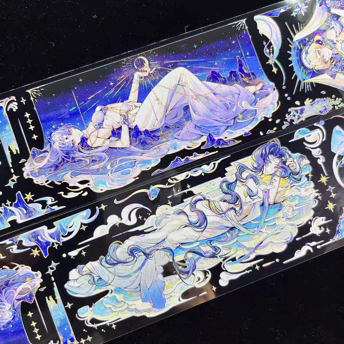 1368 贝壳光 7cm×10m 海外マスキングテープ