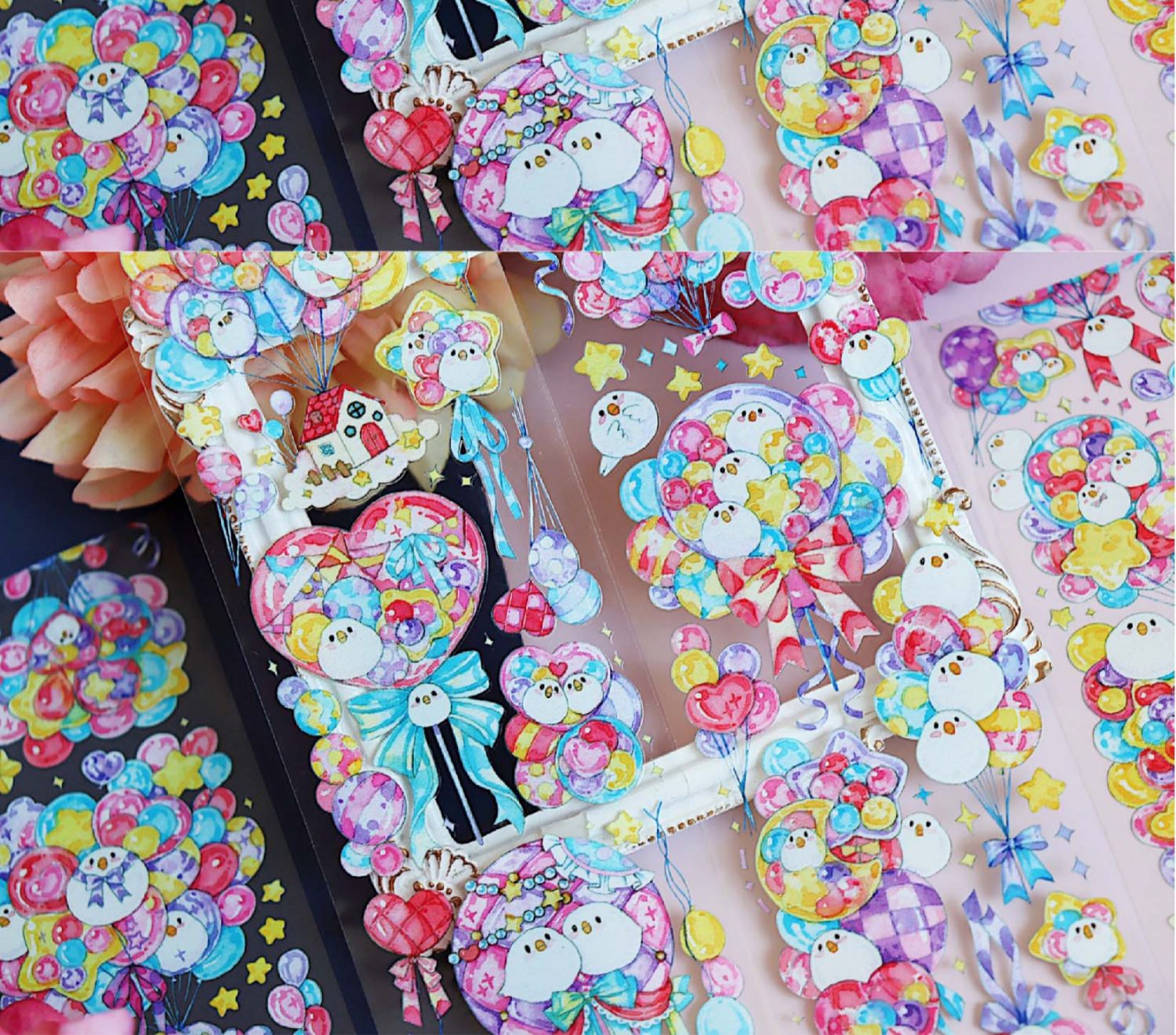 ⑅◡̈*♡⭐︎ポメ子⭐︎さま⑅◡̈*♡専用　マスキングテープ♡ 模様 - m.nekonozakka.com