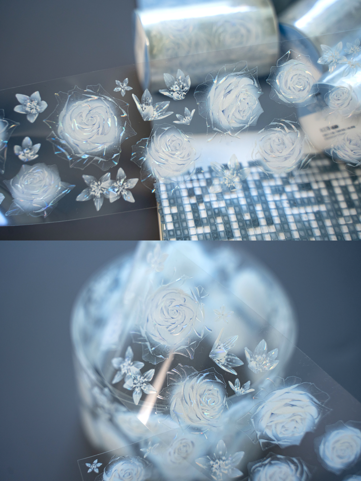 Hoshi奶芙《光之海》海外マスキングテープ　マステ 【2675】 9月発送【hoshi奶芙】 マステ maskingtape 光之海 5m