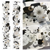 お取り寄せ 8.30〆【CelloM】maskingtape マスキングテープ 薄花色1.0 烫金黄